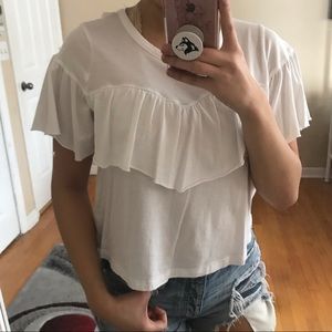 Forever 21 Frilled Shirt